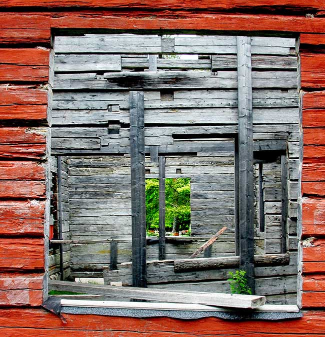 Mountain Shack with Window