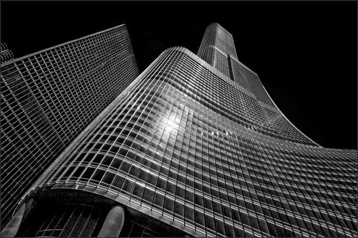 Monochrome Architectural Photo