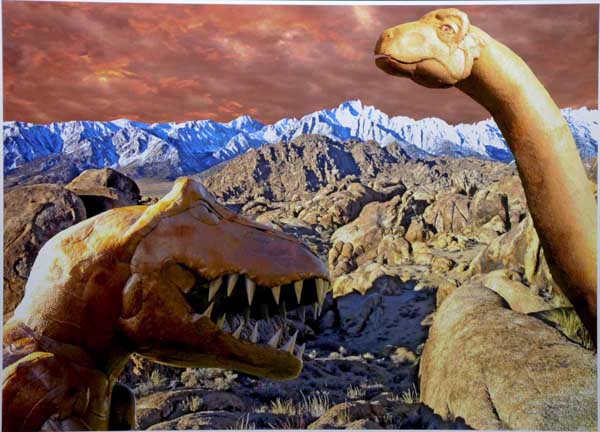 Dinosaur and Hills