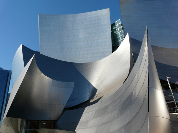 Rooftops of Disney Hall