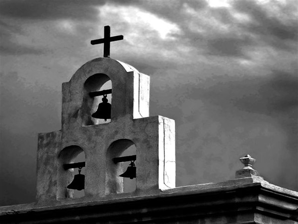Mission Bell Tower and Cross